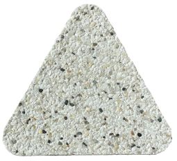 PebbleSheen Commercial White 4" x 4"